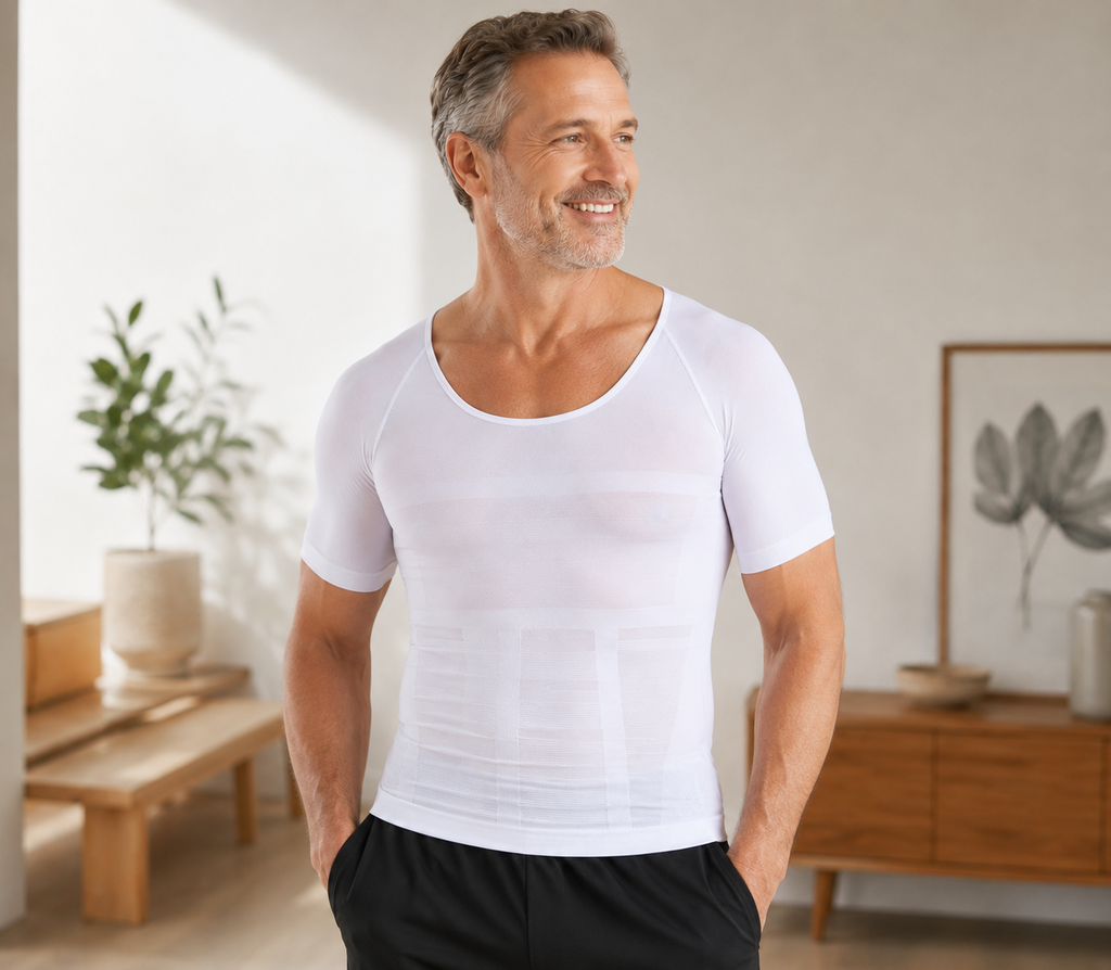 T-shirt correcteur de posture — effet gainant | Lunève